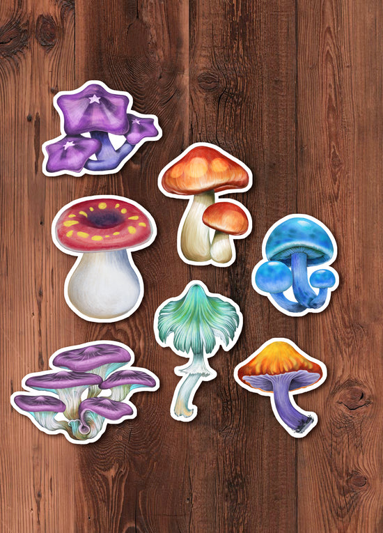 Hylian Fungi Stickers