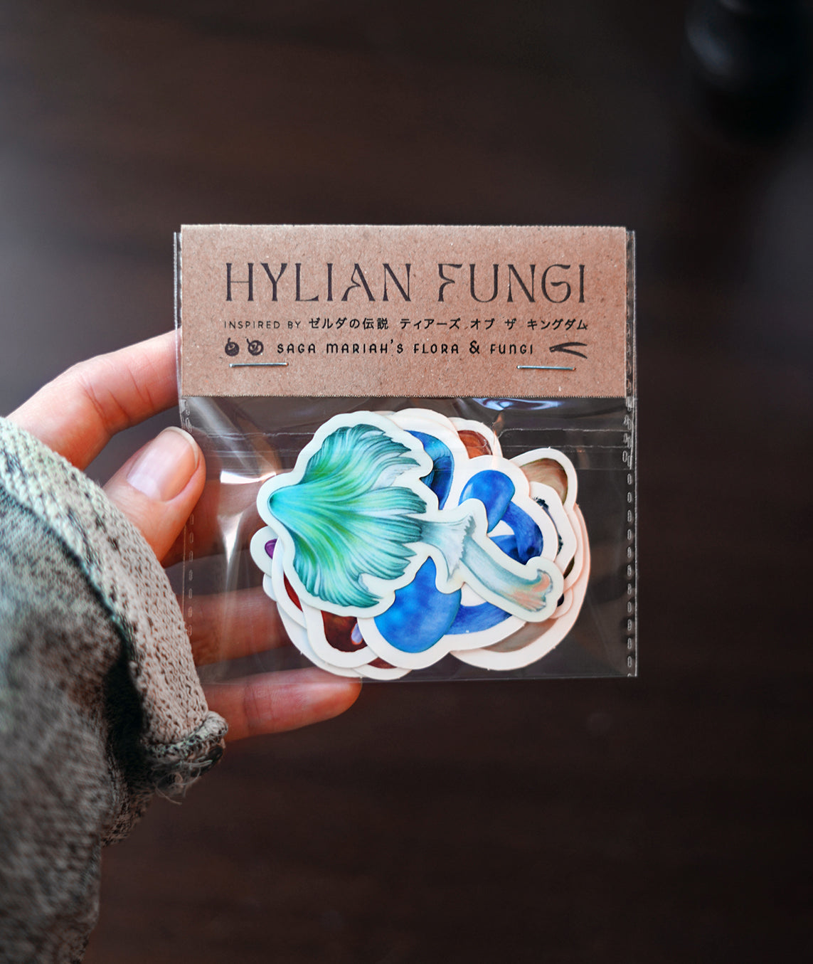 Hylian Fungi Stickers
