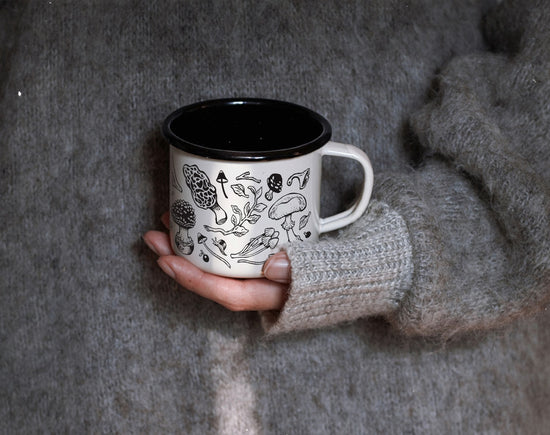 Fungi Enamel Mug