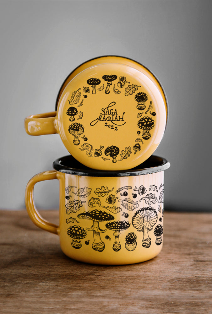 Autumn Enamel Mug