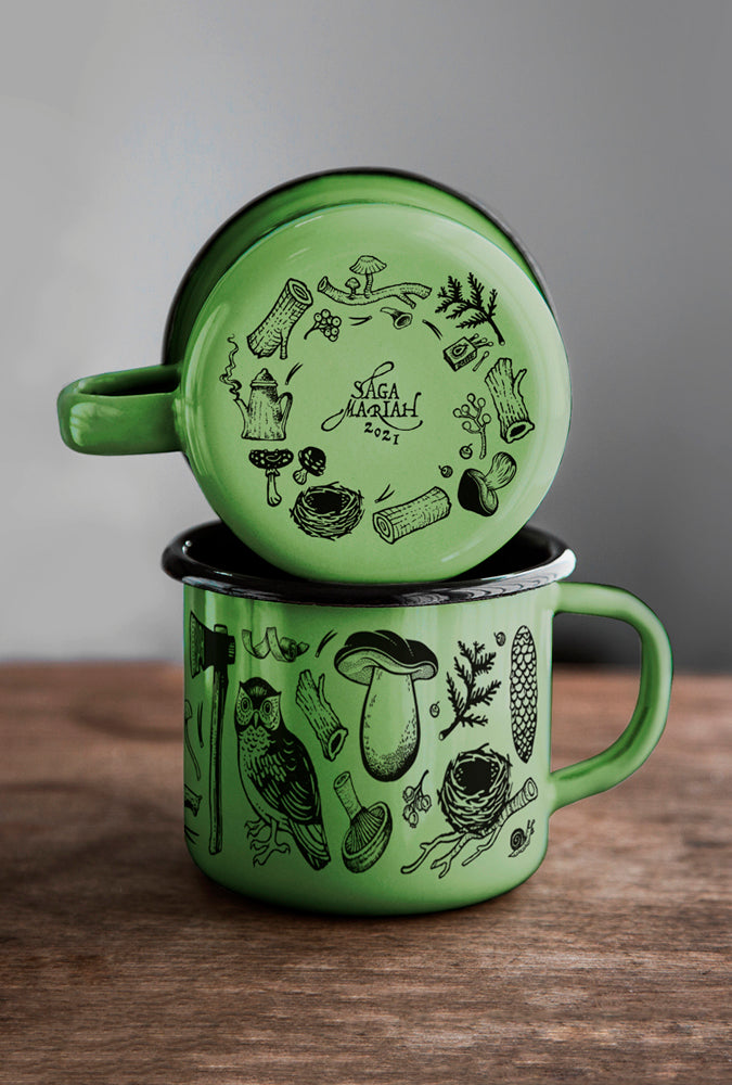 Forest Enamel Mug - SOLD OUT