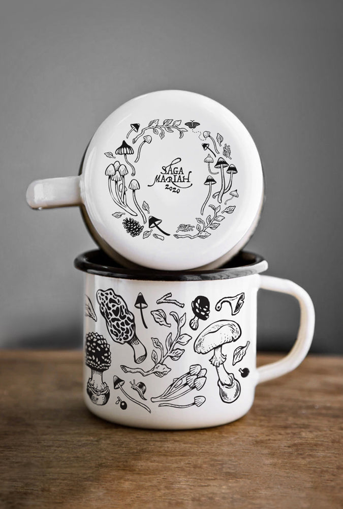 Fungi Enamel Mug