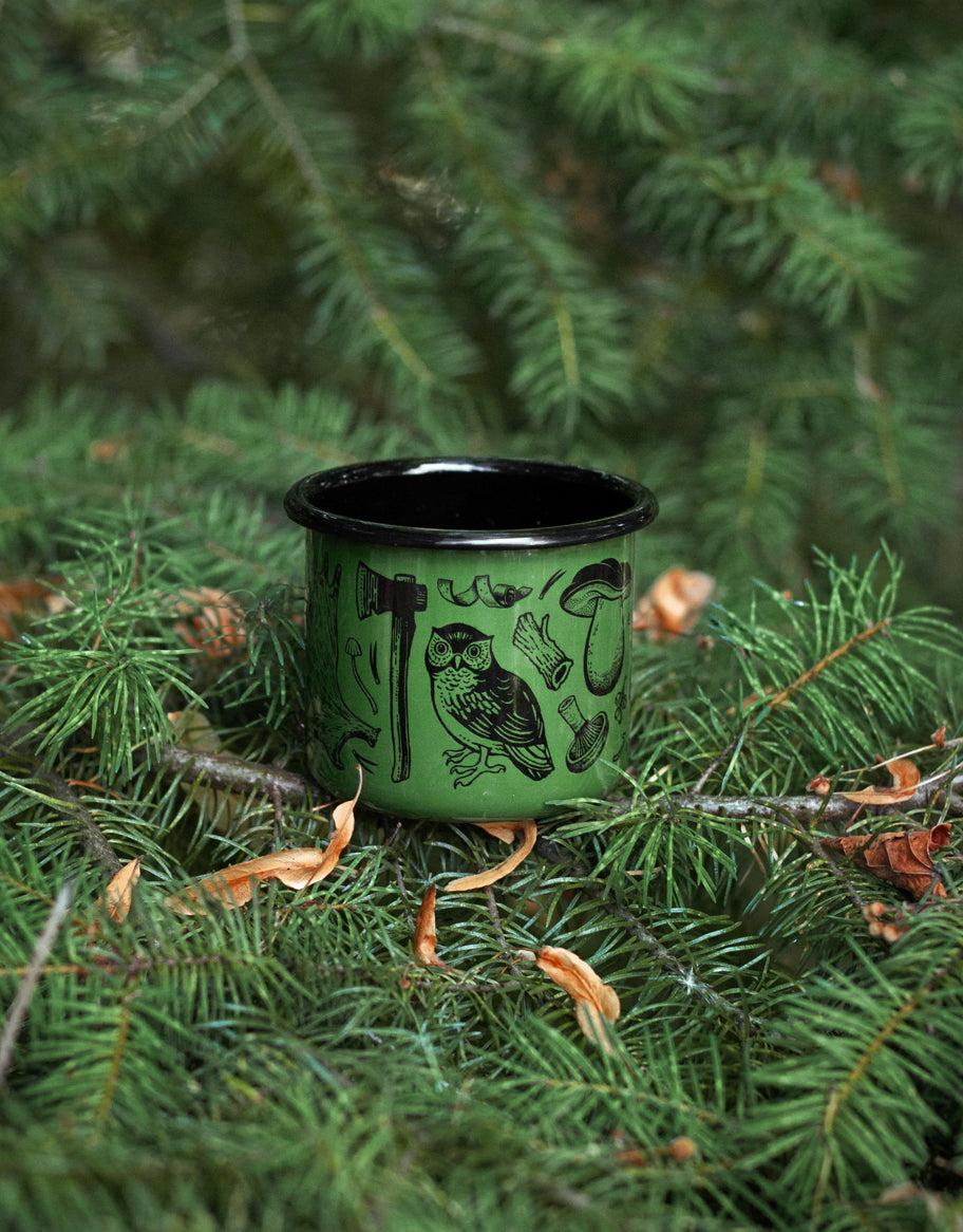 Forest Enamel Mug - SOLD OUT
