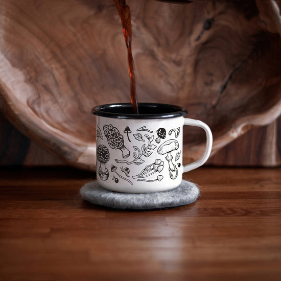 Fungi Enamel Mug