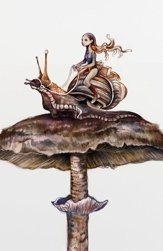 Load image into Gallery viewer, Parasol mushroom elf
