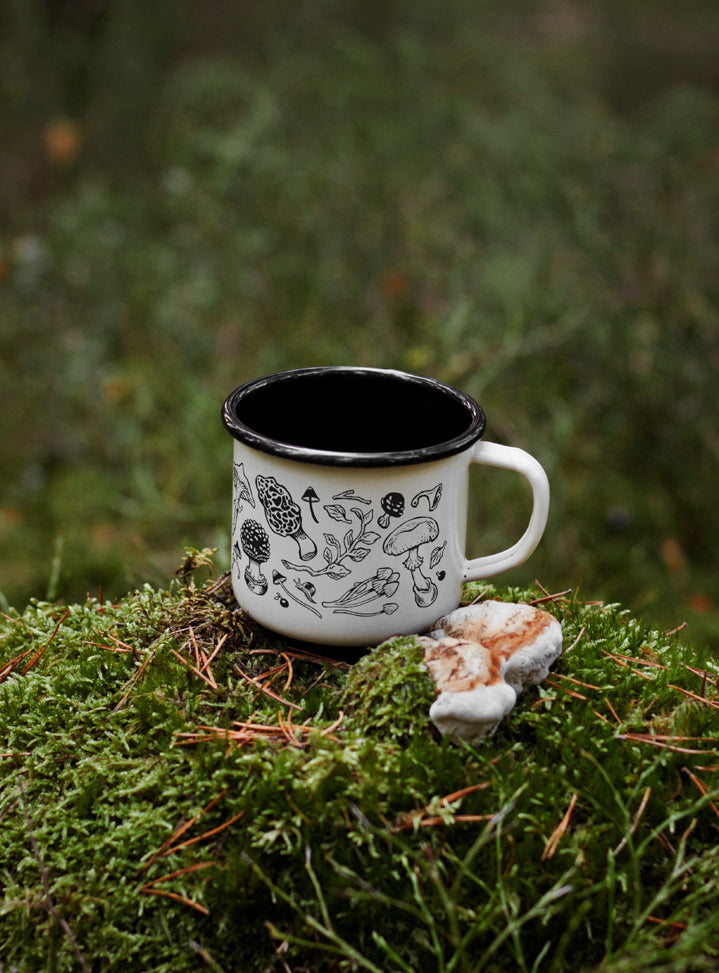 Fungi Enamel Mug